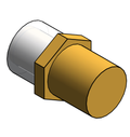 Fitting Adapter SharkBite F1960 Brass PEXxMPT