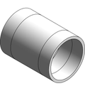 Fitting Adapter Soil Pipe NIBCO HxH PVC DWV 4800