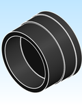 Fitting Adapter Soil Pipe NIBCO HxNo Hub ABS DWV 5805 N
