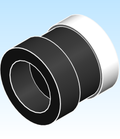 Fitting Adapter Trap NIBCO HxSJ ABS DWV 5801 7