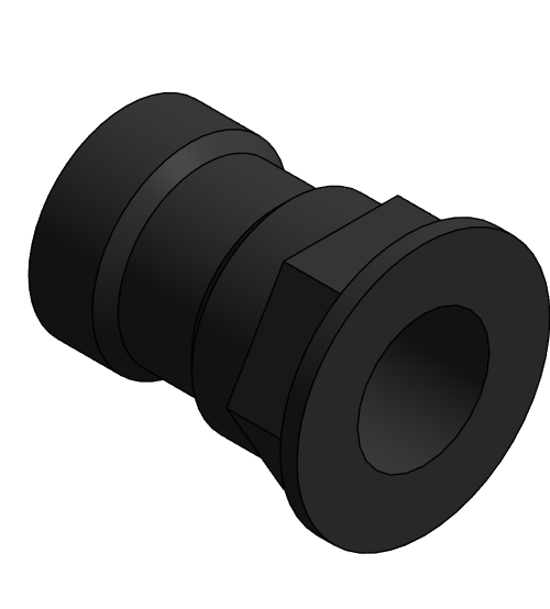 Fitting Adapter Tray Plug NIBCO HxNPSM ABS DWV 5803 TPA