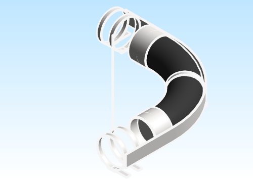 Fitting Bend 90 Long Sweep HOLDRITE 117 Series 117LS