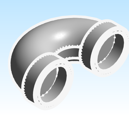 Fitting Bend Return Westlake HxH PVC DWV DH Series