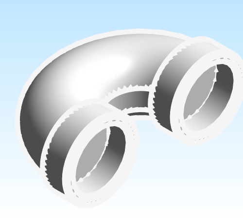 Fitting Bend Return Westlake HxH PVC DWV DL Series