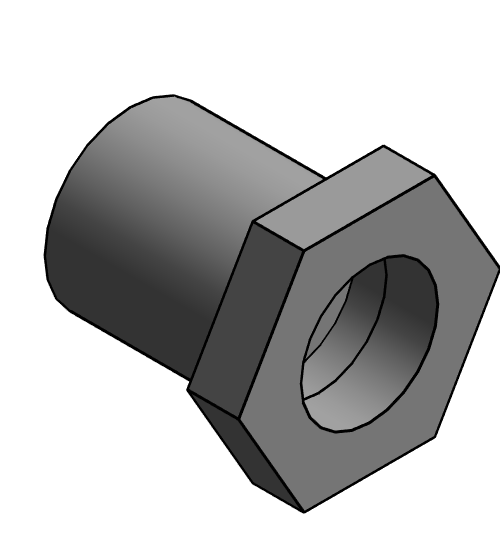 Fitting Bushing Reducing NIBCO Chemtrol CPVC 80 SpgxFPT 5118 3