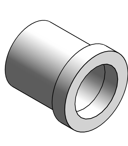 Fitting Bushing Reducing NIBCO Chemtrol PP 80 SpgxS 6218