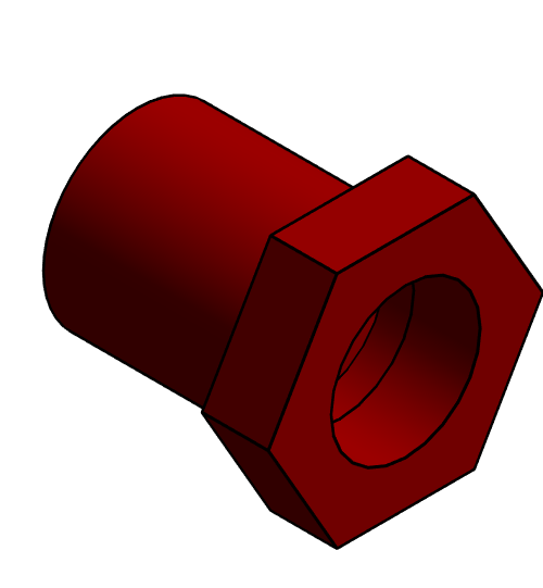Fitting Bushing Reducing NIBCO Chemtrol PVDF 80 MPTxFPT 6518 3 4