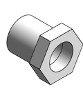 Fitting Bushing Reducing NIBCO Chemtrol PVDF 80 SpgxFNPT 6618 3