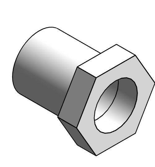 Fitting Bushing Reducing NIBCO Chemtrol PVDF 80 SpgxS 6618