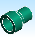 Fitting Bushing Reducing  AMERICA Asahitec SDR7 4 SxSPG