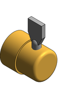 Fitting Cap NIBCO Brass Faucetlock