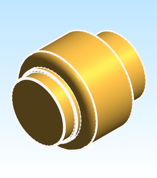 Fitting Cap Sharkbite Brass LF PEX