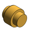Fitting Cap Sharkbite Brass LF PEX