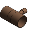 Fitting Coupling Drain NIBCO CxC Cast 701 D