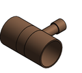 Fitting Coupling Drain NIBCO CxC Cast 701 D LF