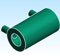 Fitting Coupling Electrofusion  AMERICA Asahitec SDR7 4 SxS