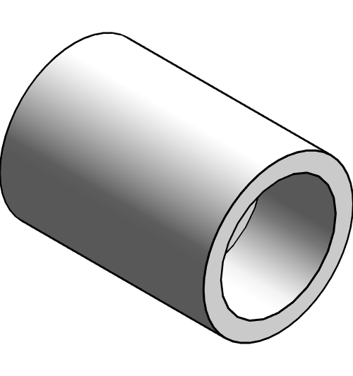Fitting Coupling Equal NIBCO FIPTxFIPT PVC 40 4601 3 3