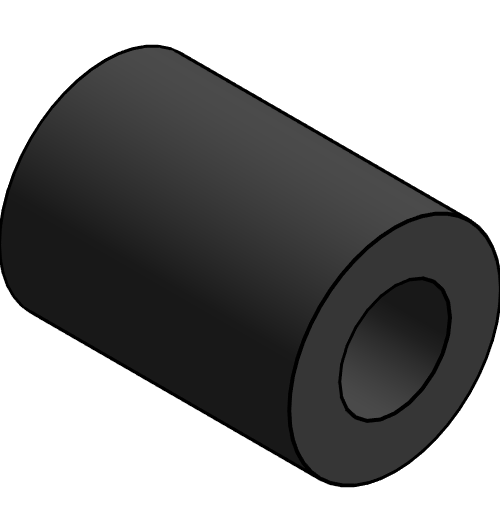 Fitting Coupling NIBCO Chemtrol PVC 80 FPTxFPT 4501 3 3