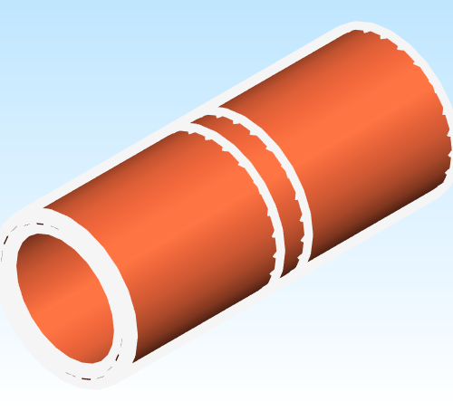 Fitting Coupling NIBCO CxC Wrot 600 DS