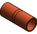Fitting Coupling NIBCO CxC Wrot 600 DS