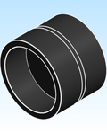 Fitting Coupling NIBCO HxH ABS DWV 5801