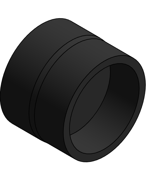 Fitting Coupling NIBCO HxH ABS DWV 5801