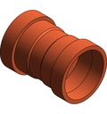 Fitting Coupling NIBCO PxP Wrot PC600 DS XLC