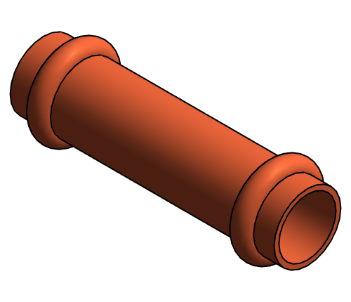 Fitting Coupling NIBCO PxP Wrot PC601L