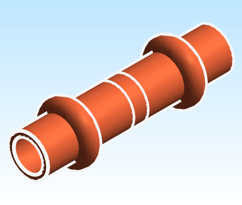 Fitting Coupling NIBCO PxP Wrot ACR PC9600 DS