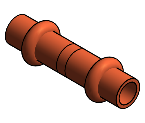 Fitting Coupling NIBCO PxP Wrot ACR PC9600 DS