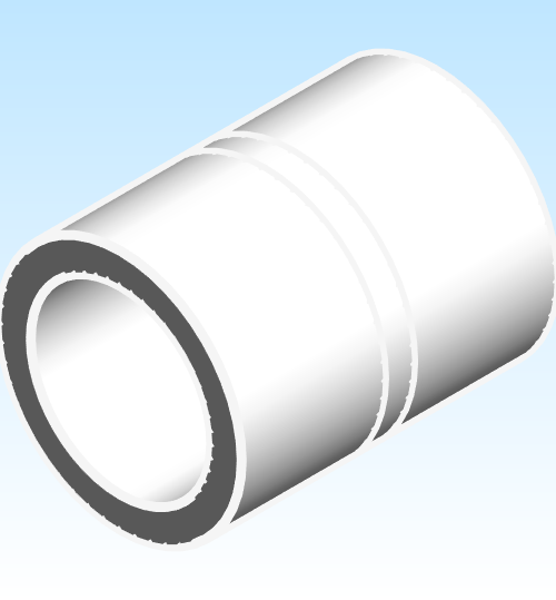 Fitting Coupling NIBCO SlipxSlip CPVC CTS 4701