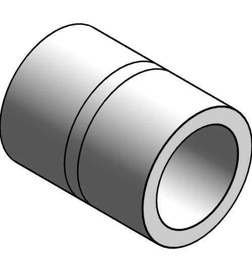 Fitting Coupling NIBCO SlipxSlip CPVC CTS 4701