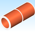 Fitting Coupling No Stop Mueller Streamline CxC WC 400NS