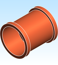 Fitting Coupling No Stop Mueller Streamline PRS PxP Large