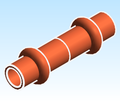 Fitting Coupling No Stop NIBCO PxP Wrot ACR PC9601