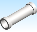 Fitting Coupling No Stop Extended Mueller Carbon PRS PxP Small