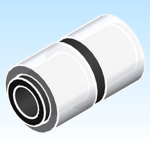 Fitting Coupling REHAU F1960 Polymer