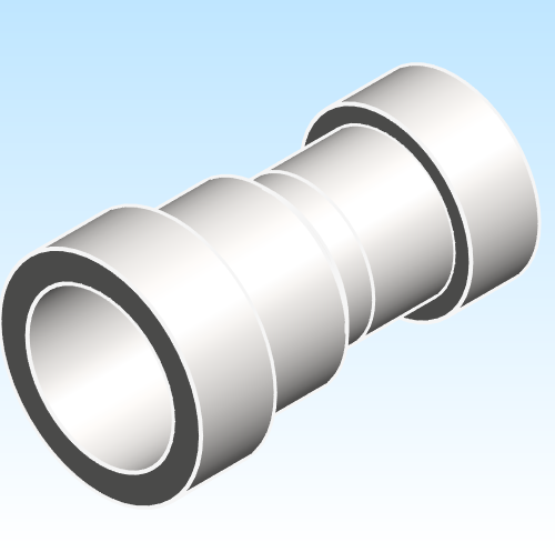 Fitting Coupling Reducing Mueller Carbon PRS PxP Small