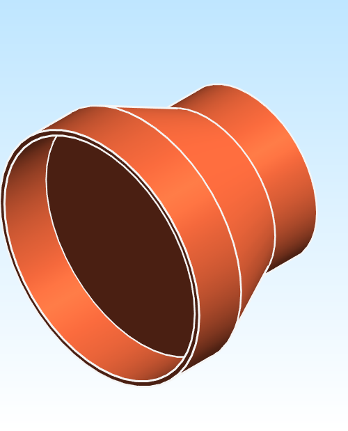 Fitting Coupling Reducing Mueller Streamline CxC DW 741
