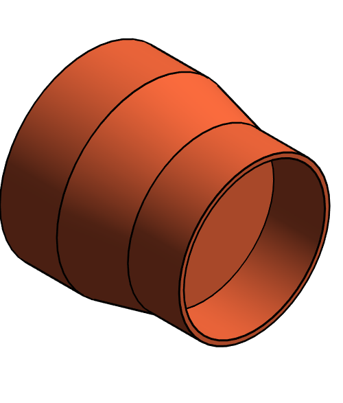 Fitting Coupling Reducing NIBCO CxC Wrot 901 R