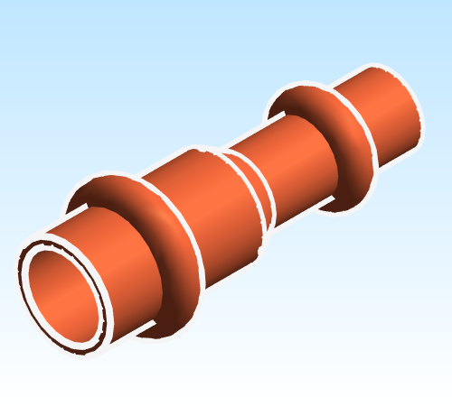 Fitting Coupling Reducing NIBCO PxP Wrot ACR PC9600 R