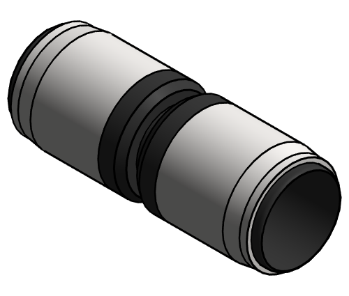 Fitting Coupling SharkBite EvoPEX PEXxPEX