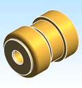 Fitting Coupling Sharkbite Brass PEXxPEX