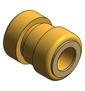 Fitting Coupling Sharkbite Brass PEXxPEX