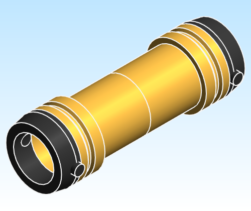 Fitting Coupling Slip SharkBite 2XL LF PEXxPEX