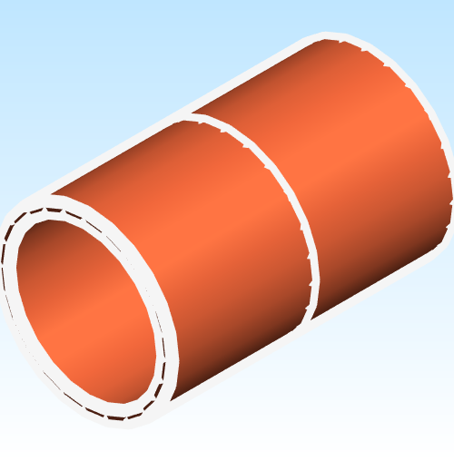 Fitting Coupling Staked Stop Mueller Streamline CxC WC 400S