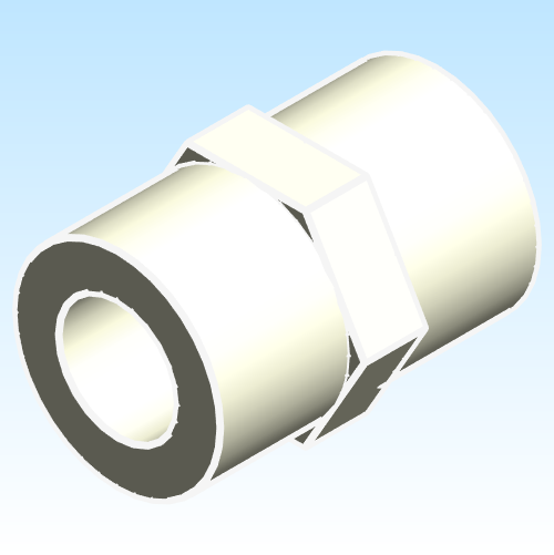 Fitting Coupling Westlake Sch80 PVC FNPTxFNPT