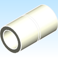 Fitting Coupling Westlake Sch80 PVC SxS