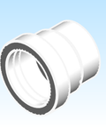Fitting Coupling Adapter Gasketed Westlake HxH PVC DWV D Series