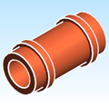 Fitting Coupling No Stop Viega ProPress ZL PxP 2915 3